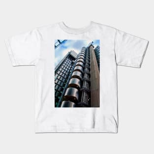 Lloyds Building City of London Kids T-Shirt